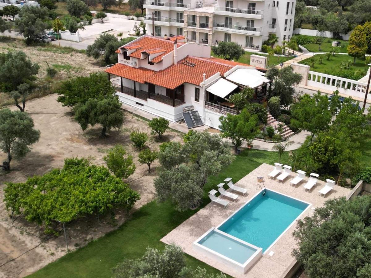 Sunny Countryside Villa - With Private Pool Faliraki Exterior foto